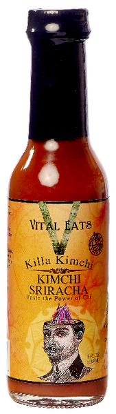 A Sriracha like no other, Killa is pure Korean deliciousness. A farmers market favorite with a master blend of ginger, garlic and pure gochujang. From stir fry's to pouring on your sandwiches....wow!  Low-med heat Level.