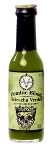 Zombie Blood Hot Sauce - Sriracha Verde 5 oz.